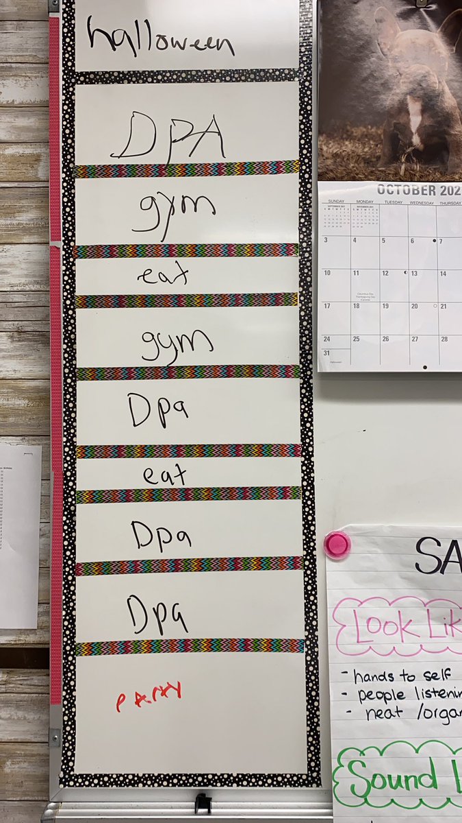 When you don’t fill in the daily schedule, the students <a href="/GuthriePublic/">Guthrie PS</a> will do it for you! 😆