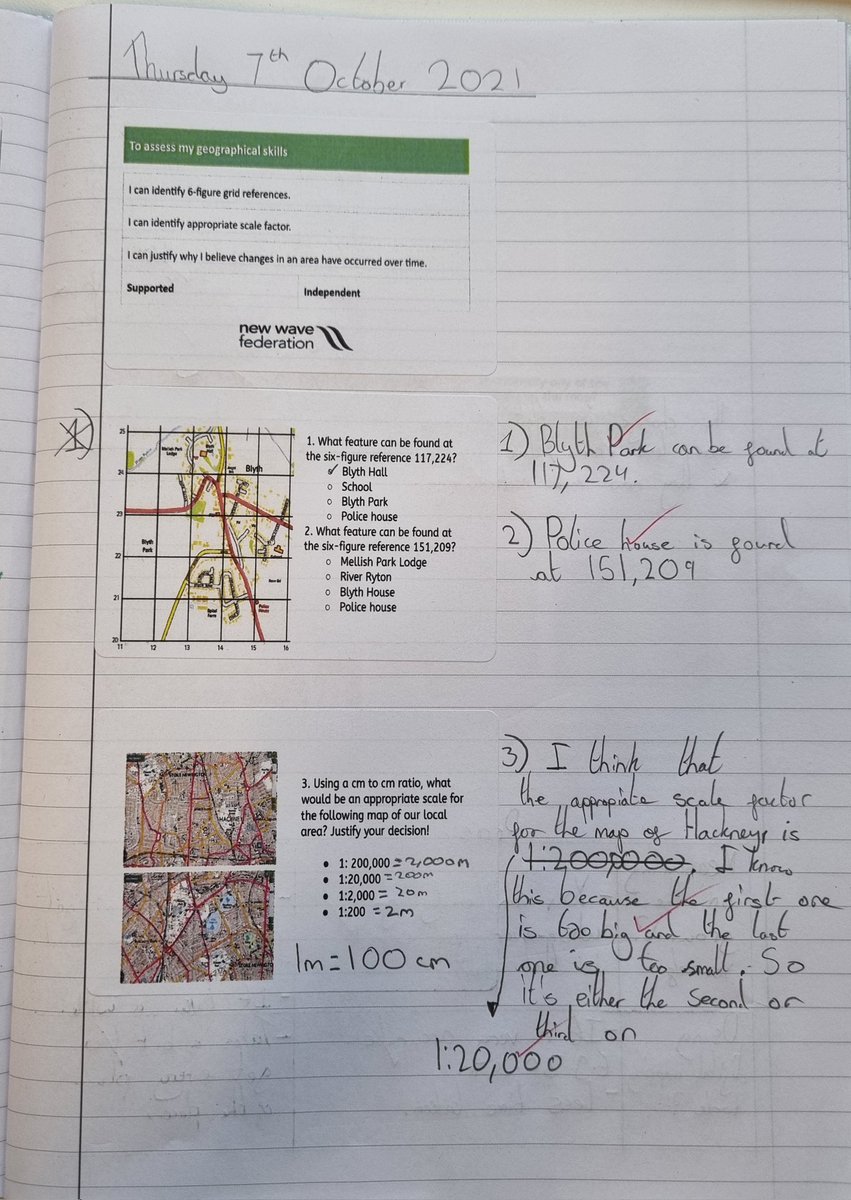 msjfarley's tweet photo. Check out some of my pupils' amazing reflections in their geography midpoint assessment today... Very impressive geography vocabulary and explanations. @TFPrimaryN1 @NewWaveFed @RGS_IBG #proudteacher #geographylead #thinklikeageographer 🌏🌍🗺📍 https://t.co/gY3P2HDHjm
