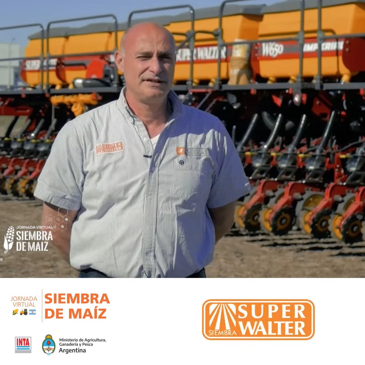 INTAAgroind's tweet photo. #JoséTuninetti, Gerente Comercial de #SuperWalter, nos detalla sus equipos y servicios disponibles en el mercado argentino.
🚜🇦🇷👇
@intaargentina @IntaManfredi https://t.co/8Y5HG5nbdw