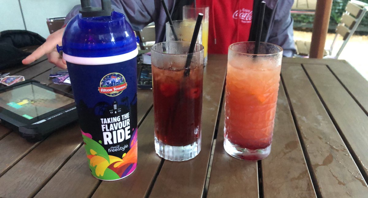 Did you know that the roller coaster restaurant has cocktails available for your favourite past and present rollercoasters