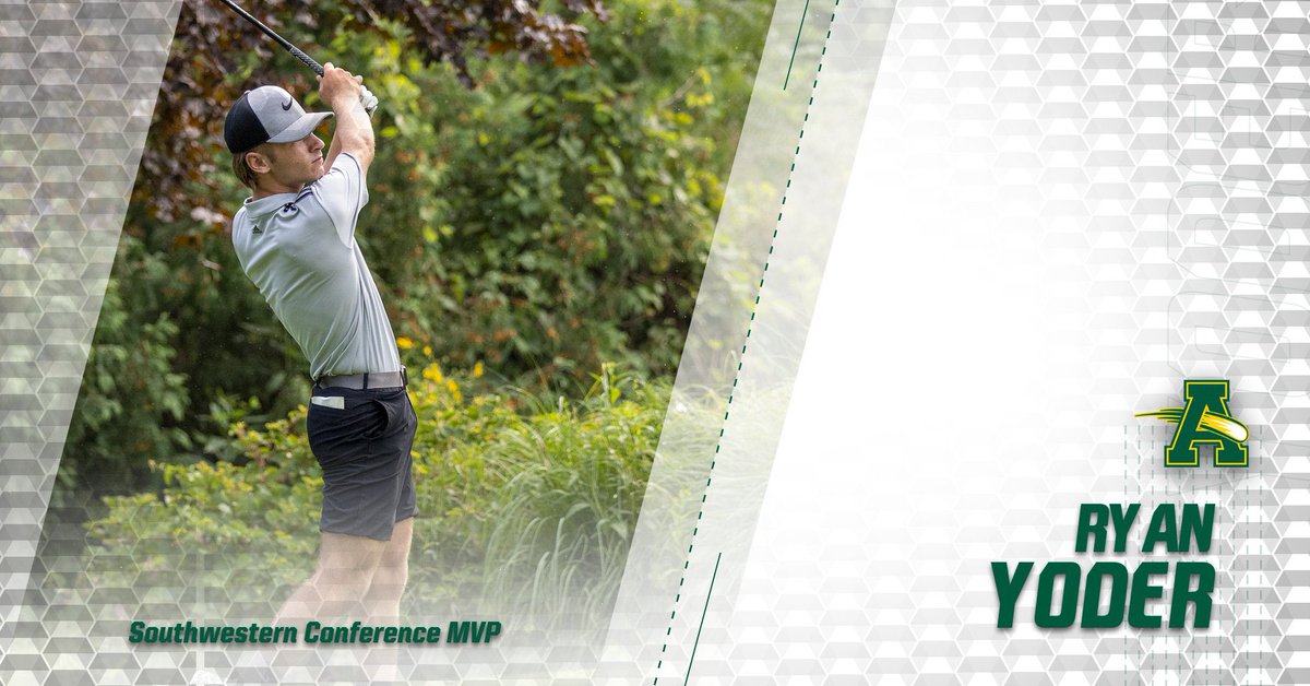 SteeleComets's tweet photo. Congratulations to Ryan Yoder on being named the Boys Golf Southwestern Conference MVP! https://t.co/zZwquHn2rT