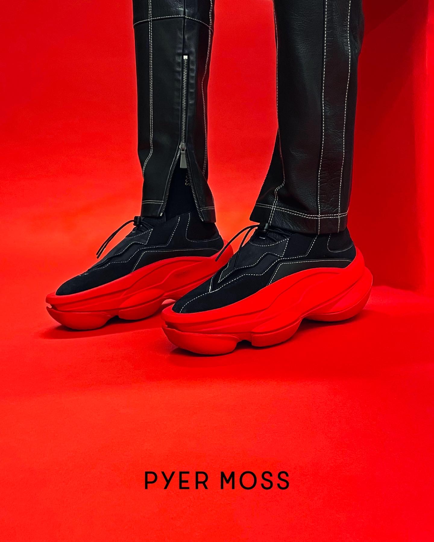 pyer moss sculpt sneaker
