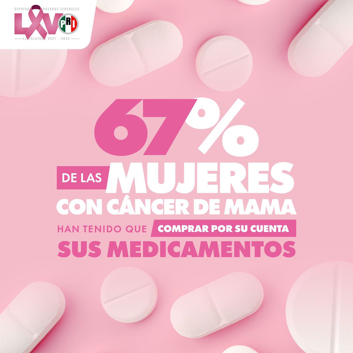 Debido a la escasez de medicamentos agravada por el gobierno de #Morena, el precio de los medicamentos para tratar el cáncer de mama ha aumentado de manera drástica.
#ElCáncerEnLaAgenda