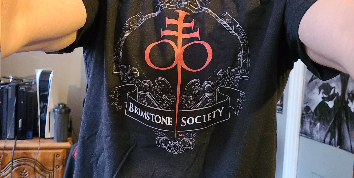 VampireSkeleton's tweet photo. Proud to represent the Brimstone Society! #BloodRayne #BrimstoneSociety @playziggurat https://t.co/FF4x0FhjPB