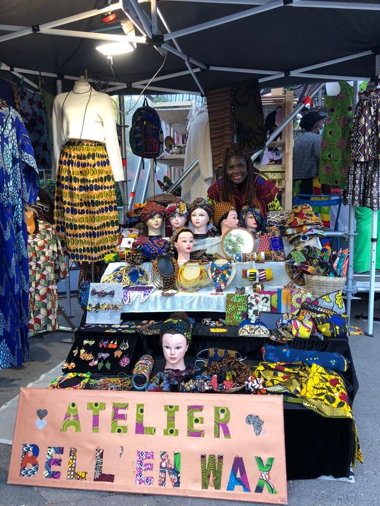 #Montpellier nouvelle journée incroyable à l’#AfricaMontpellier ! Merci à <a href="/R_Bachelot/">Roselyne Bachelot</a> et <a href="/MDelafosse/">Michaël Delafosse - Maire de Montpellier</a> pour leur venue sur notre #PopUpStore à la rencontre des créatrices et créateurs #africains de notre territoire ✨