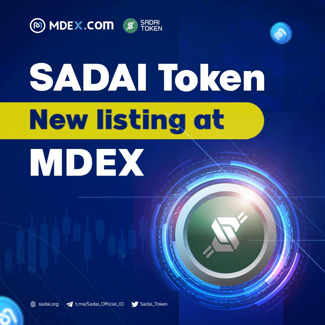 Sadai_Token's tweet photo. Sadai Coin / Sadai Crypto @Sadai_Token By @KawasanSadai 

#Sadai_Industrial_Park #SadaiPort #SadaiToken #SadaiBlockchain #SadaiRenewableEnergy #SadaiNFT #Sadai_Icloud #SadaiPay #SadaiChat #SadaiTrade https://t.co/9mS2fNYjgd