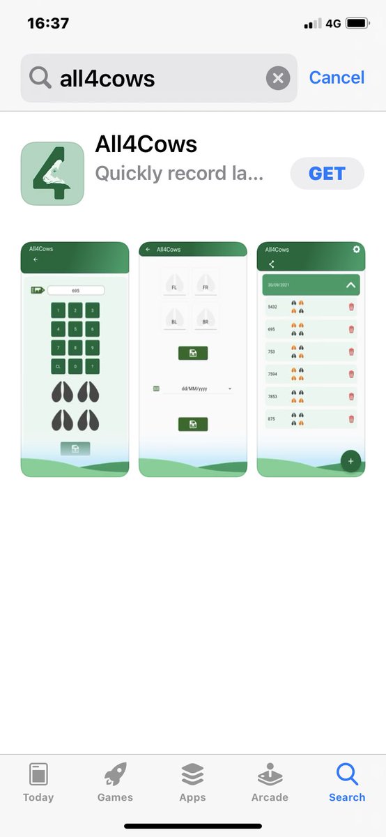 Hoofman2's tweet photo. Download the All4cows Farmer &amp; Herdsman note book to record cows seen requiring hoof trimming.
Search All4cows on Android and Apple App Stores https://t.co/ThOlmfNtb9