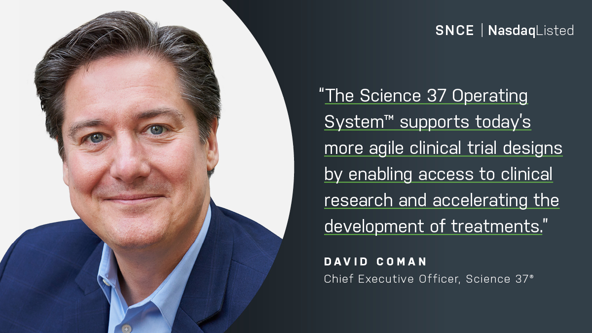 NasdaqExchange's tweet photo. ✨ @Science37x is developing products to help make the world a better place.

$SNCE is enabling universal access to clinical research, making it easier for patients &amp; providers to participate and help accelerate the development of treatments that impact patient lives. 🔬 https://t.co/ILNsjmEAhh