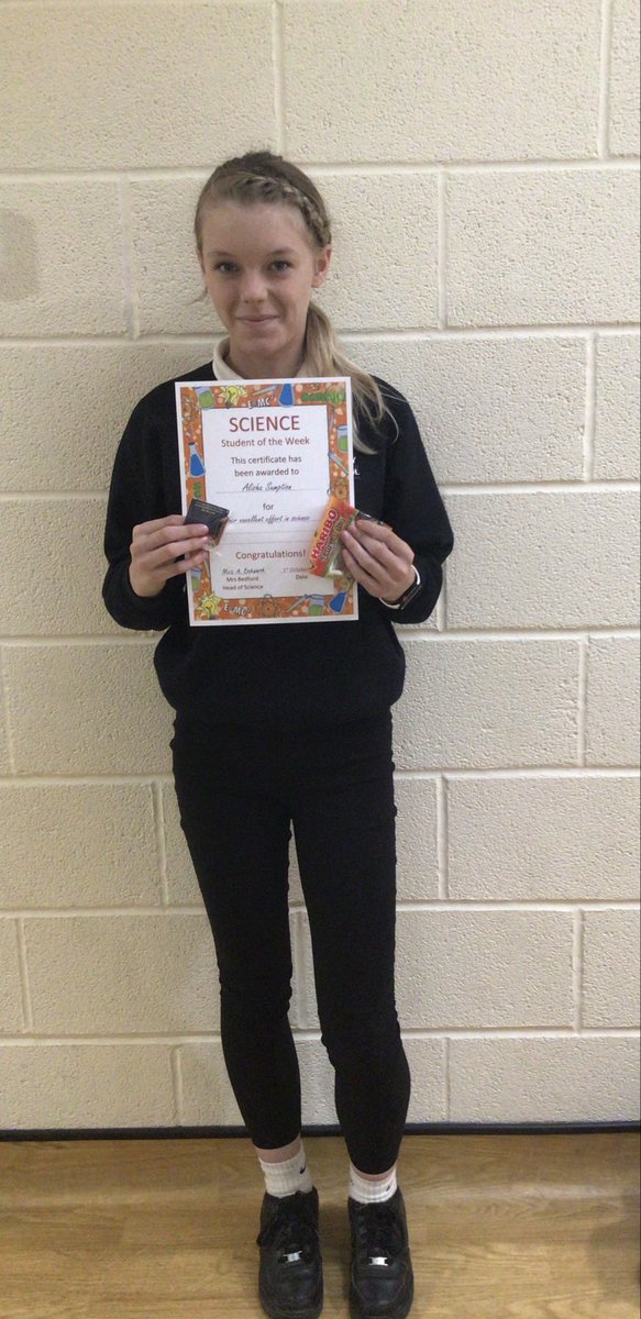 The Science Faculty (@pcsascience) on Twitter photo Another reason to celebrate ! Alisha S in year 10 was our SOTW, for an amazing attitude to learning. Well done ! <a href="/AngelosMarkout1/">Angelos Markoutsas</a> <a href="/MrShopland/">Ian Shopland</a> @TPLTScience Another reason to celebrate ! Alisha S in year 10 was our SOTW, for an amazing attitude to learning. Well done ! <a href="/AngelosMarkout1/">Angelos Markoutsas</a> <a href="/MrShopland/">Ian Shopland</a> @TPLTScience