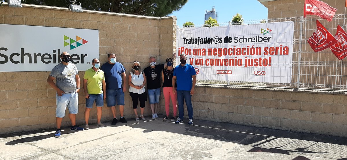 Angel León, secretario acción sindical CCOO CLM tweet media