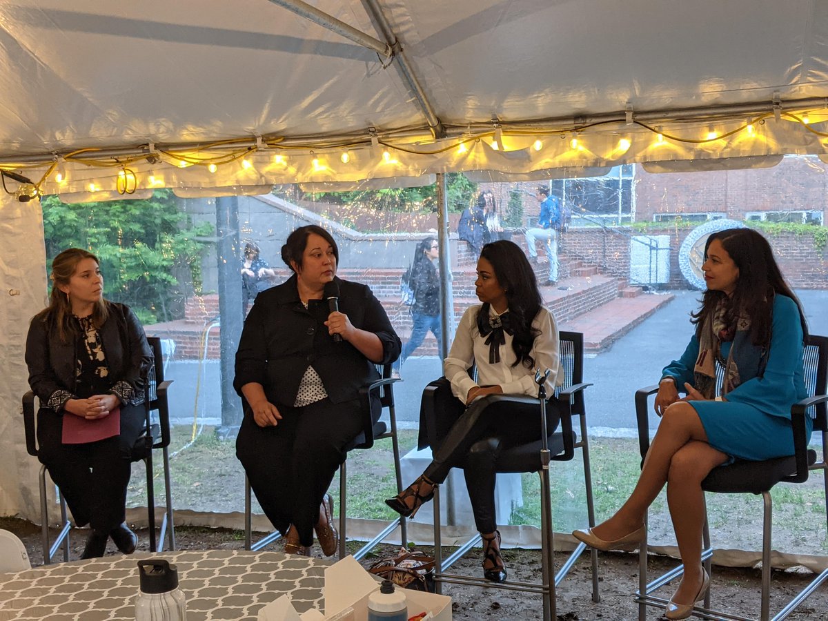TaubmanCenter's tweet photo. Thank you to our amazing guest speakers 
@igarcia127 @_migdaliadiaz @MinayaUbiera &amp; Celina Barrios-Millner for joining our fourth annual Local Latina Leaders event, hosted with @RappaportInst, @Kennedy_School Office of Diversity, Inclusion &amp; Belonging, and the HKS Latinx Caucus! https://t.co/Tipag5fLRO