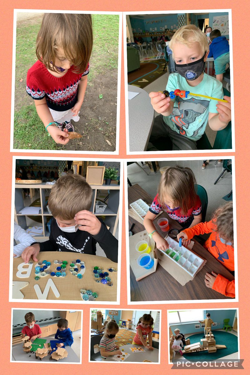 Exploring ladybugs, names, loose parts, small world. The Otters have been today. Happy Thursday! @StPhilipOCSB @Ms_DiNard0 @MrsBeg24 #ocsbkinder #ocsb