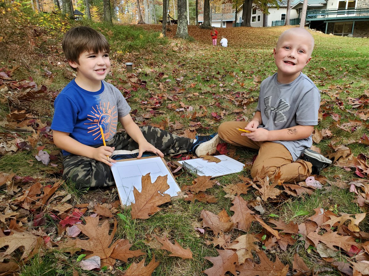 Deitz1stgrade's tweet photo. Great day at CAVOC!  We love our school Forest!  #NCESFAMILY https://t.co/w2xjMZ9Gws