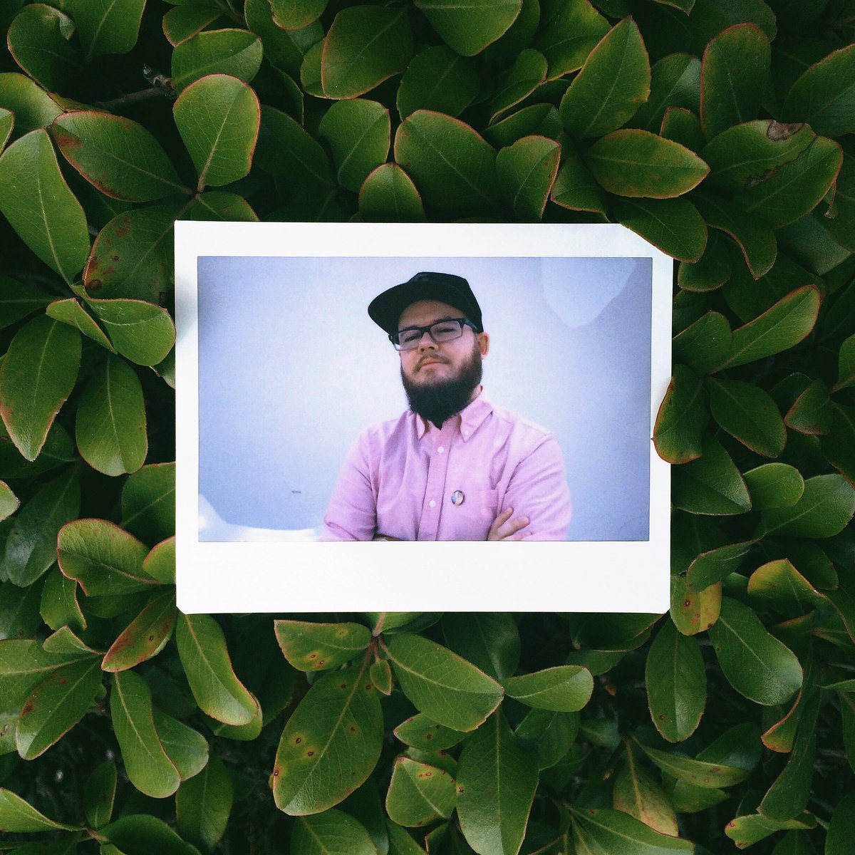 If you see this, drop a picture of you that looks like an album cover 

(Polaroid by  <a href="/iampatrickchin/">Patrick Michael Chin</a>)