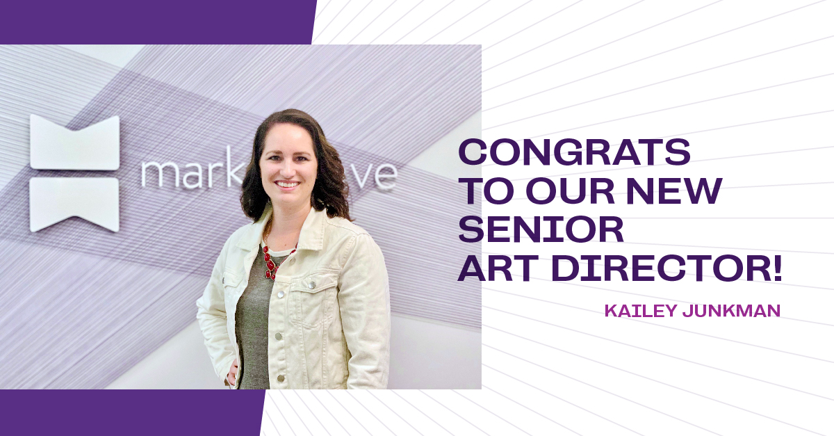 HUGE congratulations to Kailey Junkman for her well-deserved promotion to Senior Art Director! Your hard work has not gone unnoticed and we are so happy to celebrate YOU and all you bring to the table.