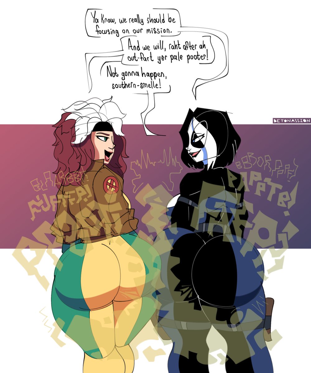Detonassion's tweet photo. Always had a thing for mutants with white-streaked hair https://t.co/Tdso35ameG