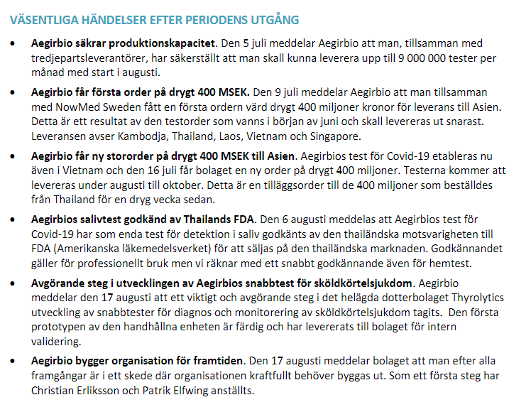 40procent20ar's tweet image. Vänta med investera långsiktig förrän bolaget har börjat visa #Lönsamhet &amp;amp; #Kassaflöde oavsett hur lockande framtidsutsikter.

Enkel men effektiv regel men oftast svårt att följa.

#AegirBio