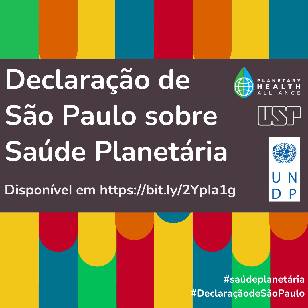 🌎 LANÇADA A DECLARAÇÃO DE SÃO PAULO SOBRE SAÚDE PLANETÁRIA!

. The Lancet - thelancet.com/.../PIIS0140-6…(21.../fulltext
. Folha de São Paulo - outline.com/Y83CLm
. Jornal da USP - jornal.usp.br/.../precisamos…

<a href="/saudeplanetaria/">Saúde Planetária Brasil</a>
<a href="/ph_alliance/">Planetary Health Alliance</a>
<a href="/w_leadersph/">Women Leaders for Planetary Health</a> 
#phsãopaulodeclaration