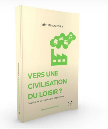 Aujourd'hui les <a href="/EditionsMkF/">MkF</a> fêtent les 3 ans de la réédition de "Vers une civilisation du loisir ?" de Joffre Dumazedier (nouvelle édition augmentée d'un entretien avec Edgar Morin et d'une biographie de l'auteur par l'éditeur). Un classique des SHS editionsmkf.com/produit/dumaze…