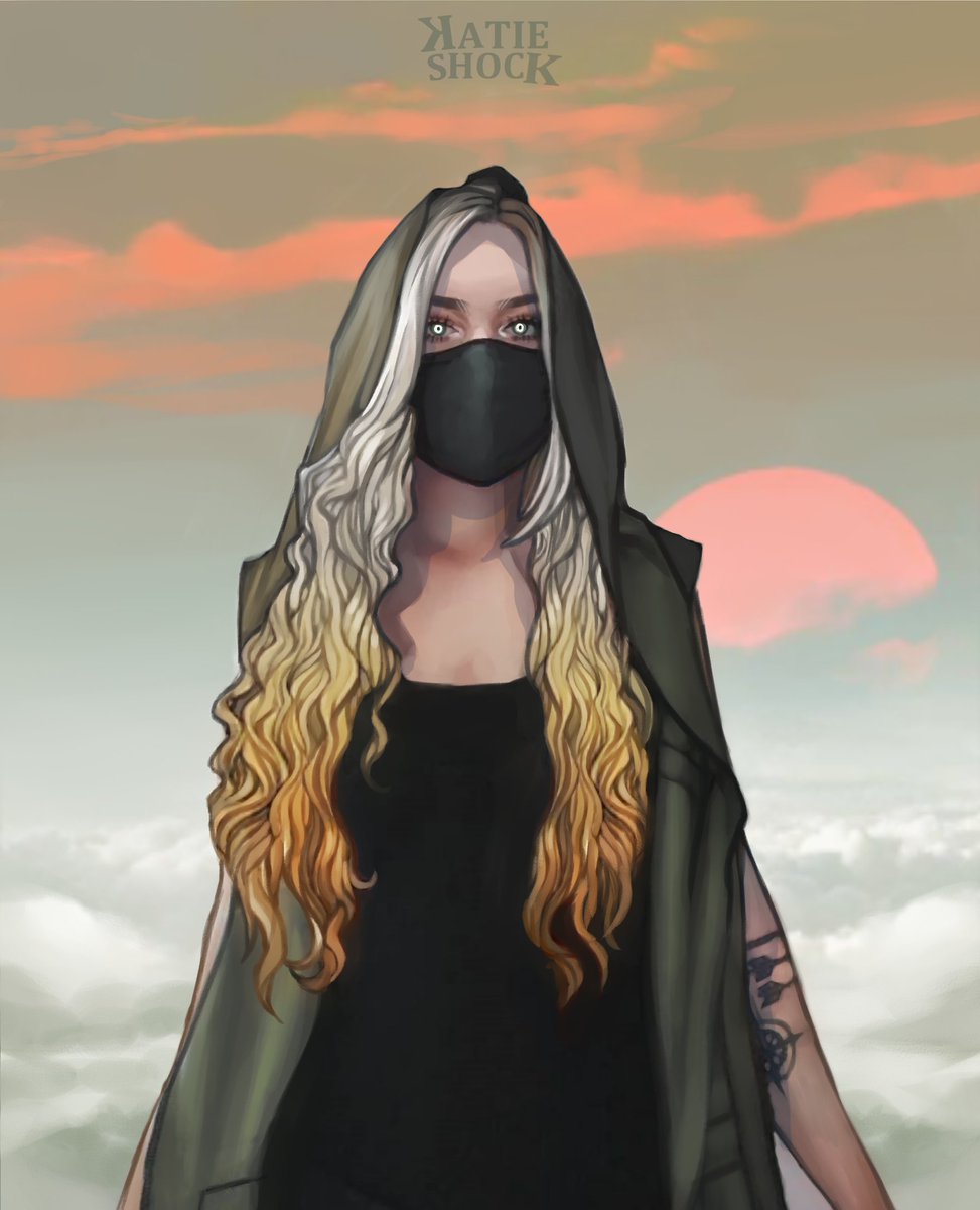 Hey Twitter! ❤️
I know you all know Golden Hour Ninja 🤩 This special piece gives you -20% to any work from my collection :)) Newbies join our discord and read our story. 
Collection: rarible.com/katieshockart
DC: discord.gg/bRJZUbsC
More👇
#NFT #nftart #cryptoart #NFTCommunity