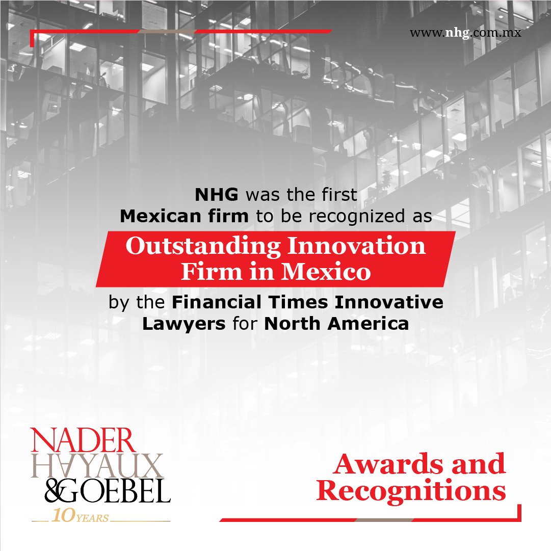 NHG_Law's tweet photo. During these 10 years, NHG has positioned itself in the market as an elite firm.

We have been recognised as such by the main legal directories in Mexico. Here are some of our awards and recognitions.
#NHGteam #NHG10years #awards #Lawfirm https://t.co/7snYIzfObO