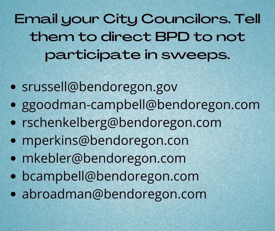 copeacekeepers's tweet photo. Open letter to the Bend City Council

#stopthesweeps #inbend 

https://t.co/oNDr3pbOIm https://t.co/C8FZeMnLNc