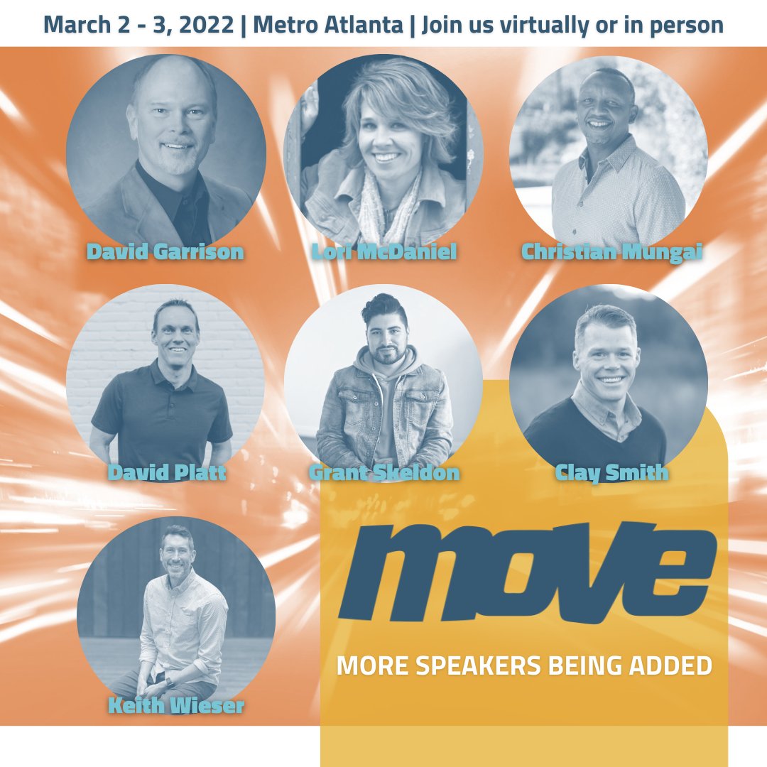move_conf's tweet photo. Just looking at this speaker lineup makes us super excited for what God is going to do at MOVE 2022! Will you join us? Visit https://t.co/mROSyTtPsv for more info and to register. #MOVEconf #HowWillGodMOVEYou
@LoriMMcDaniel
@plattdavid
@GrantSkeldon
@claysmith79
@keithwieser https://t.co/3R0yicmvne
