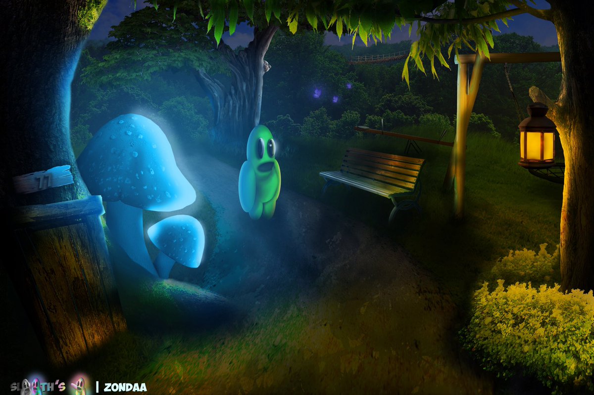 TheSlooths's tweet photo. The MAGICAL forest of ZONDAA🙌… #Slooths #Slooth #NFT #NFTs #NFTCommunity #nftart #NFTcollection #NFTcollectibles #nftcollector #NFTGiveaways #NFTgiveway https://t.co/HYBVqlnTrP