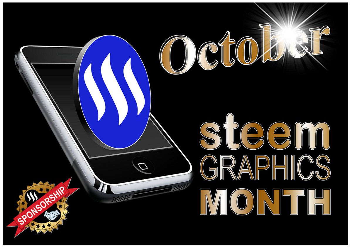 StephenPKendal's tweet photo. October #Steem Graphics Month - Day 7. Promoting the #PromoSteem Project.

#blockchain #socialmedia #steemit #rewards 

https://t.co/s79UfSuBdY https://t.co/JIizxZBVNc