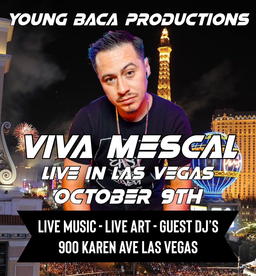 BlueLotusEnt's tweet image. I have 10 free tickets to the show this Saturday opening up for Viva Mescal 👏🏾🔥! If you're interested, dm or text me to reserve the ticket 👌🏾. Shouts to Young Baca for putting me on the bill 🙏🏾💠