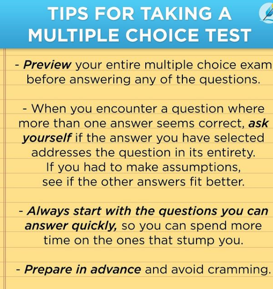 Top_scholars101's tweet photo. Got a multiple choice test coming up and not prepared for it? Check out these tips to help you feel ready when you sit down to start checking off those boxes. ✔️ For more tips and tricks in your academic life, click the link in our bio to see the rest of our amazing content! https://t.co/nf0bUhspgk