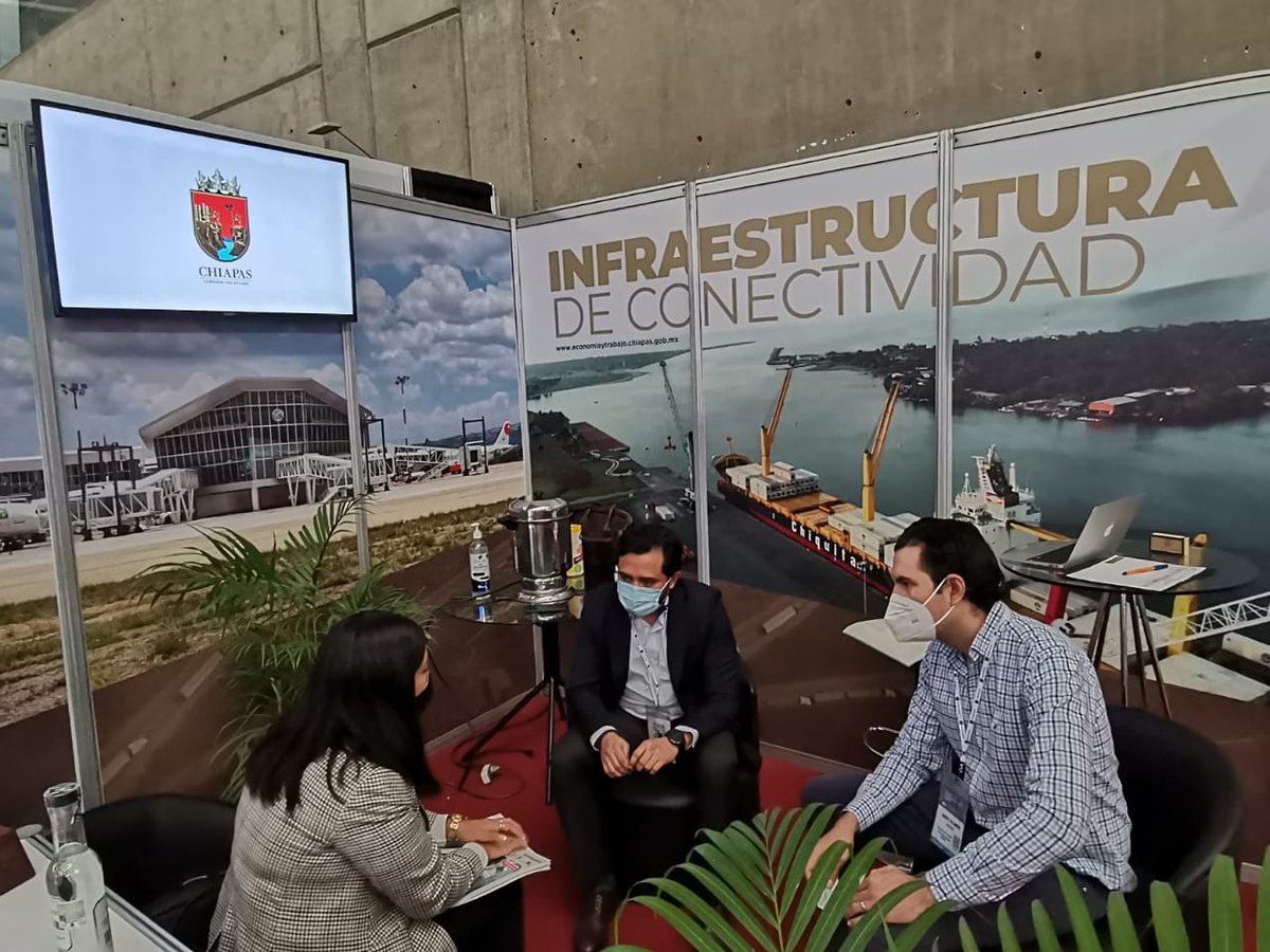 BETOSAE's tweet photo. Con el propósito de promover a Chiapas como destino para las inversiones, participamos en la tercera edición de la "Industrial Transformation Mexico 2021" que se celebra en León, Guanajuato; *evento en donde se impulsa la industria 4.0 en nuestro país* https://t.co/Z2iBUXlJhJ