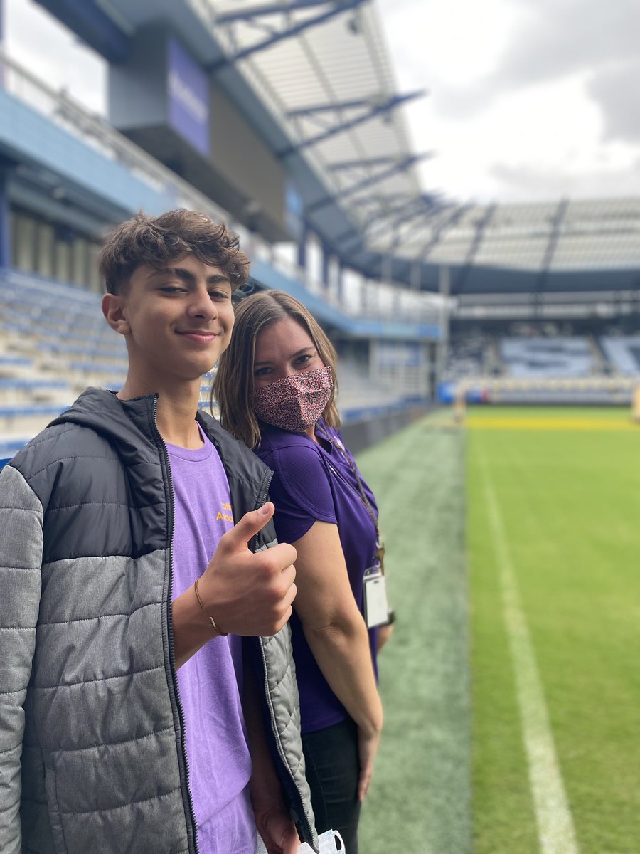 nkcambassadors's tweet photo. so grateful to get the opportunity to get a BTS. your of the Children’s Mercy Park #northtowntrue https://t.co/Pzx34fvrkF