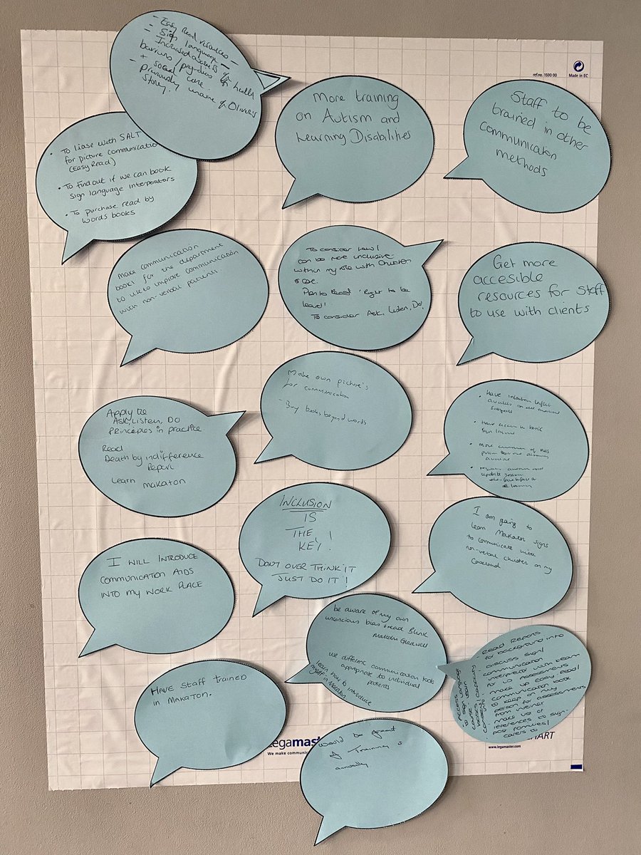 Great day delivering The Oliver McGowan Mandatory Training to <a href="/Mersey_Care/">Mersey Care NHS FT 🏳️‍🌈</a> <a href="/MattinsonTrish/">trish mattinson</a>. We captured a few snaps 📸 as Laura, our expert by experience, talks about reasonable adjustments &amp; understanding learning disabilities using accessible communication methods. <a href="/PaulaMc007/">Paula McGowan OBE</a>