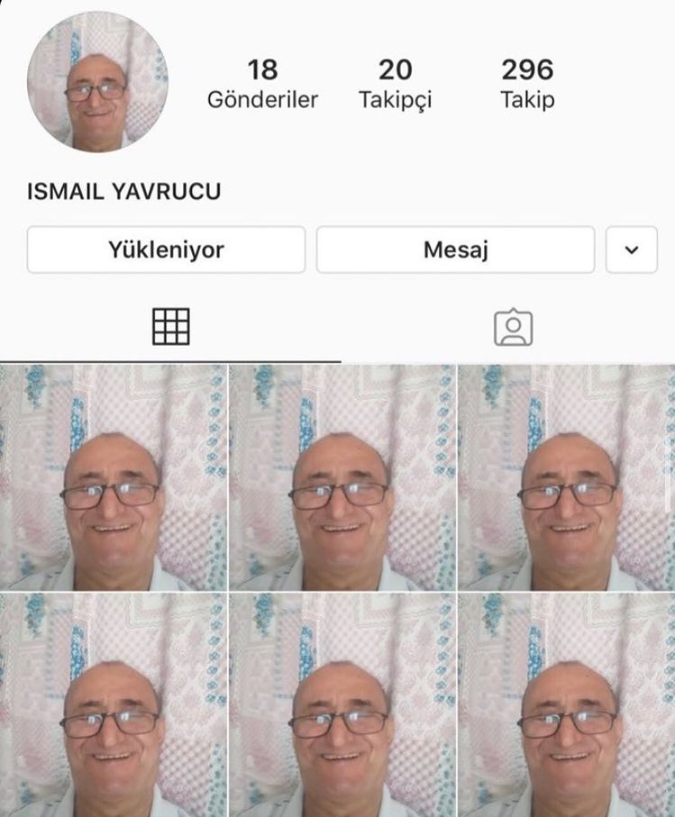 güzel çıkan fotom olunca her yere profil yapan ben ;