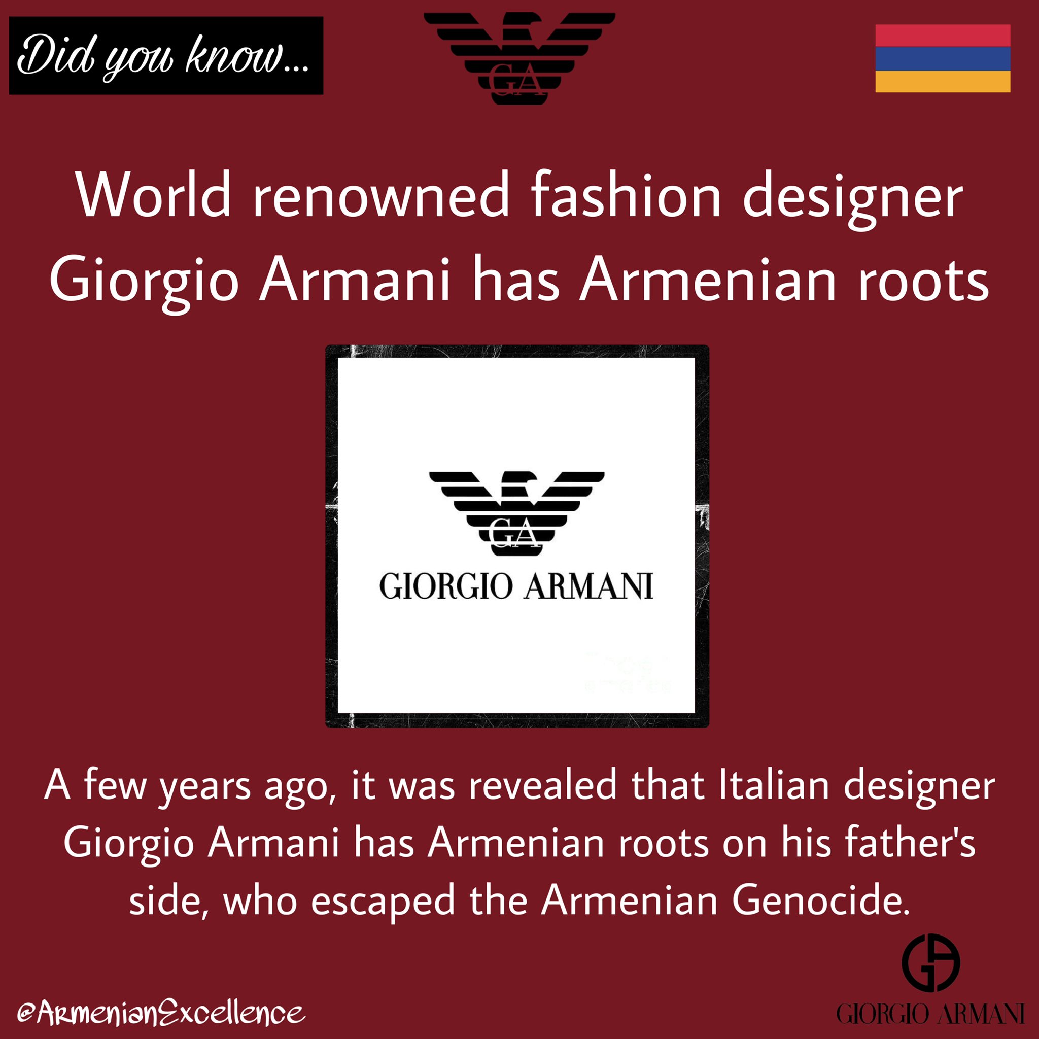 Giorgio Armani Traces His Roots through SS22: Through Armenian Tropes, the  Designer Unpacks a Little-known Fact about Himself in a Collection Pointed  towards Movement - The Armenian Mirror-Spectator