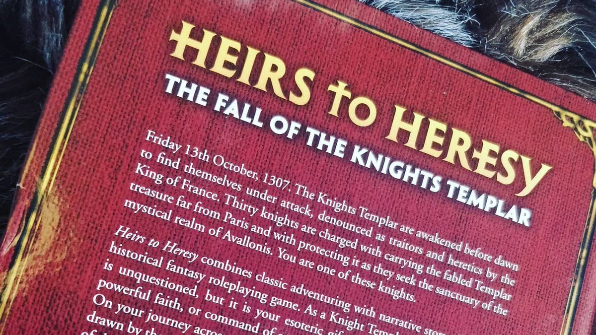 Our advanced copies of our new #TTRPG Heirs to Heresy have arrived! Written by
@alanbahr, this book filled is filled with fantastical mystery, powerful knights and epic adventure. 

What do you think?

Start your quest this month:
bit.ly/3uP67eB
