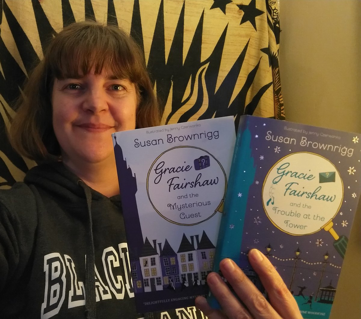 And then there were two! Trouble at the Tower is out now! Return to #Blackpool with #GracieFairshaw! Support your local independent booksellers. Signed copies from @BeyondBooksLtd #PublicationDay #bookbirthday  #childrensbooksnorth @publishinguclan @SCBWI_BI