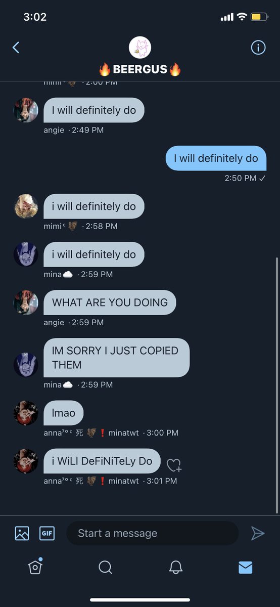 Beergustruggles's tweet photo. Most of these ss are someone making a typo and completely derailing the WHOLE conversation 💀 https://t.co/jjWTWXhzGR