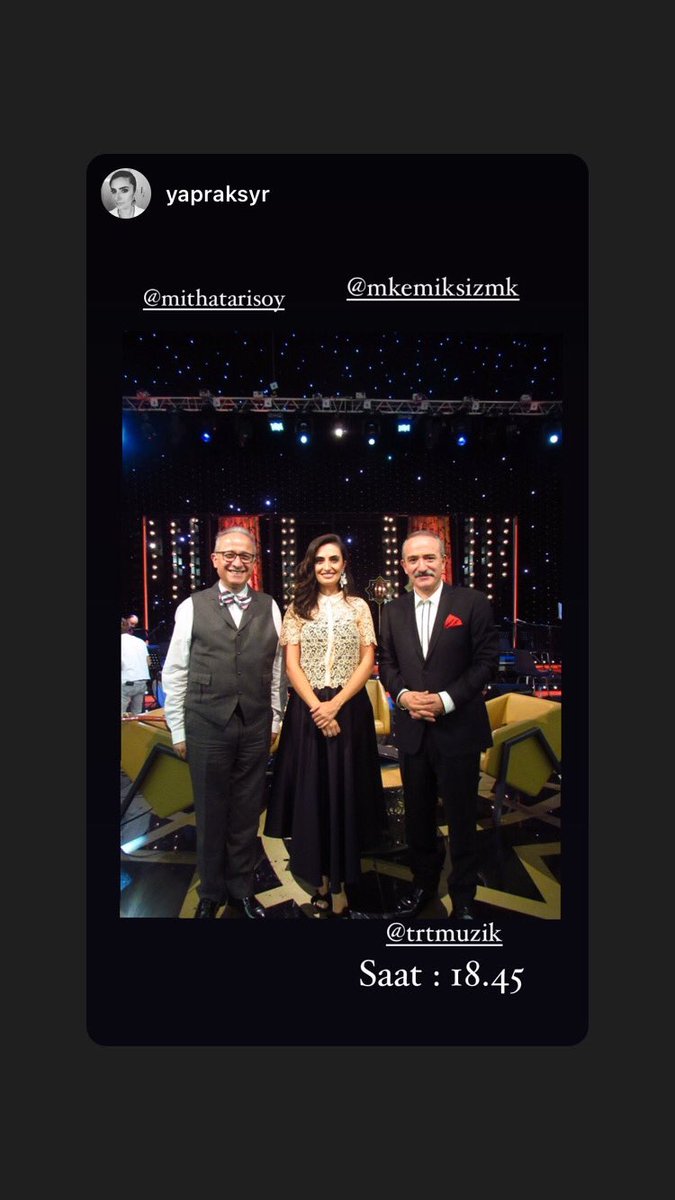mkemiksizmk's tweet photo. Teşekkürler #BESTEHAN izleyicisi
Teşekkürler
 @yaprak_sayar  @arisoymithat 
@kenanbolukbas  
@trtmuzik
#Muzik https://t.co/awICA7Furs