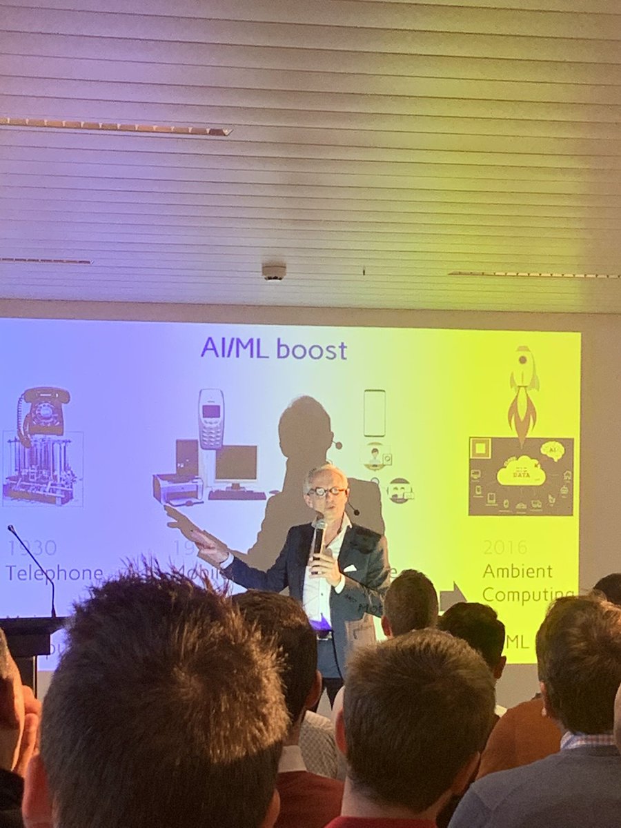 kridesco's tweet image. Inspiring remarks by @ThGeerts on Machine Learning and Innovation at Alan Allman Associates Belgium, with @olivedel