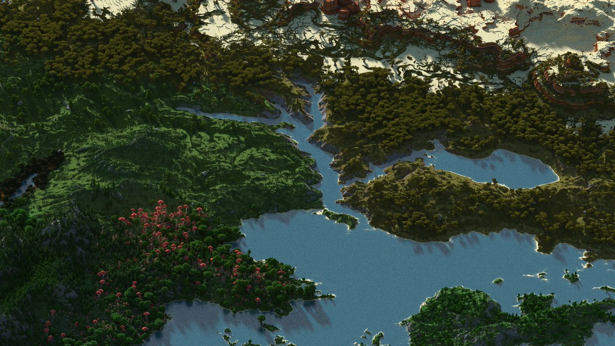 leonex17's tweet photo. Fairy tale island 

World size: 8000x8000

The programs I used to create the world:
#WorldPainter #terraforming #terrain https://t.co/upNNNYvo2f