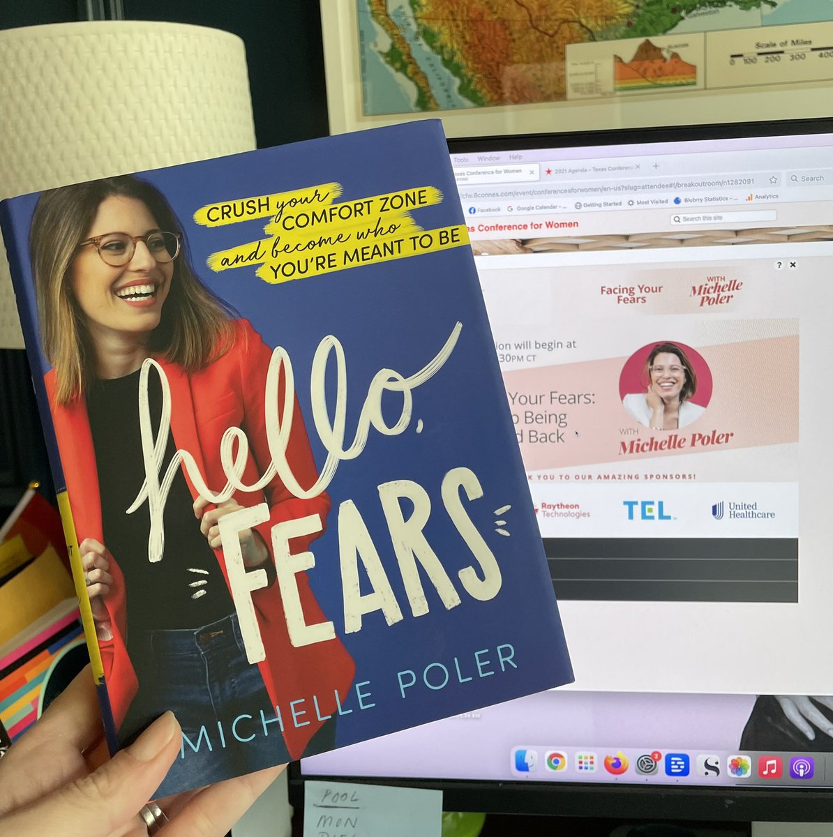susannekerns's tweet image. Can you tell I’m a little excited about @michellepoler’s “Facing Your Fears” session at @TexasWomen’s Conference?  #TXConfWomen #hellofears
