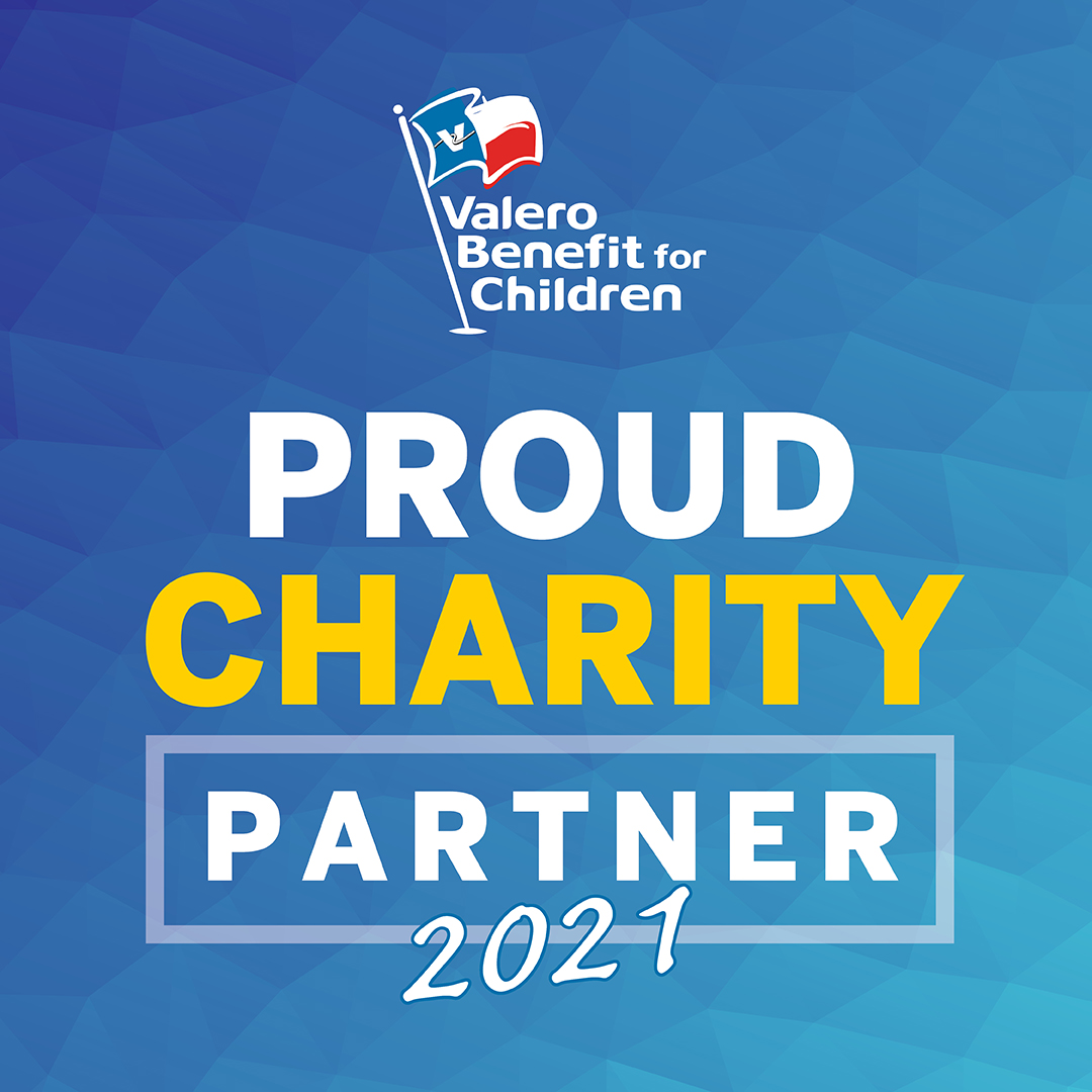 DSASTX's tweet photo. We’re so excited to be a Charity Partner this year! The Valero Benefit for Children is a tremendous help to agencies like ours. This year, we were awarded $10,000 to help change children’s lives. #ValeroBFC2021 #DrivenToMakeADifference Valero Energy https://t.co/AB8SK0NwMy