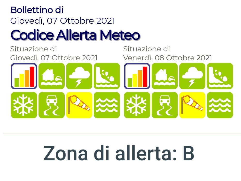 vabcollinemedic's tweet photo. 📌 #AllertaMeteoTOS #CodiceGiallo per la #Zona_B #Prato #Carmignano #PoggioaCaiano 

🌬 in corso rischio #VENTO FORTE valido fino alla mezzanotte di domani.

https://t.co/YX1vu1Ghmy https://t.co/5lQX8byeWV