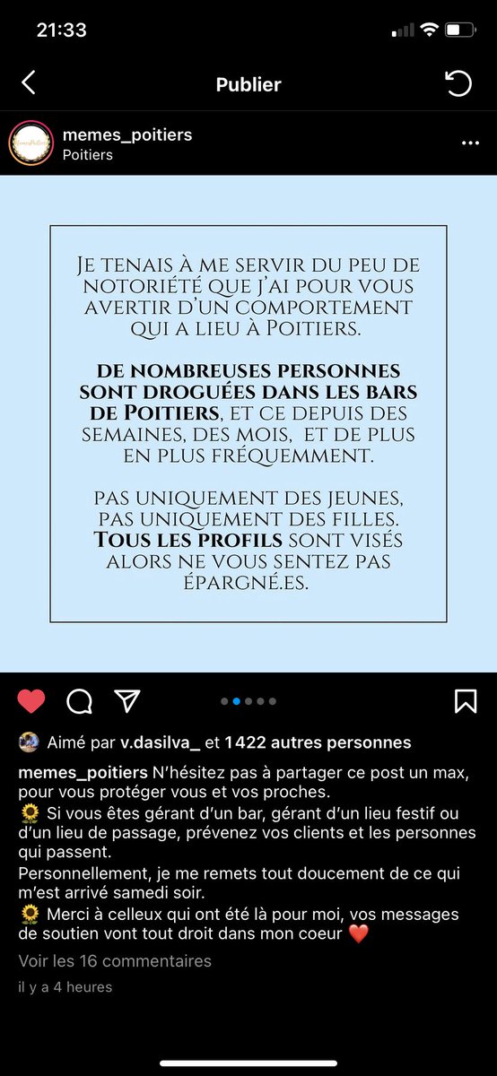 melodyorvc's tweet image. Faites attention à vos verres svp. #poitiers #ghb