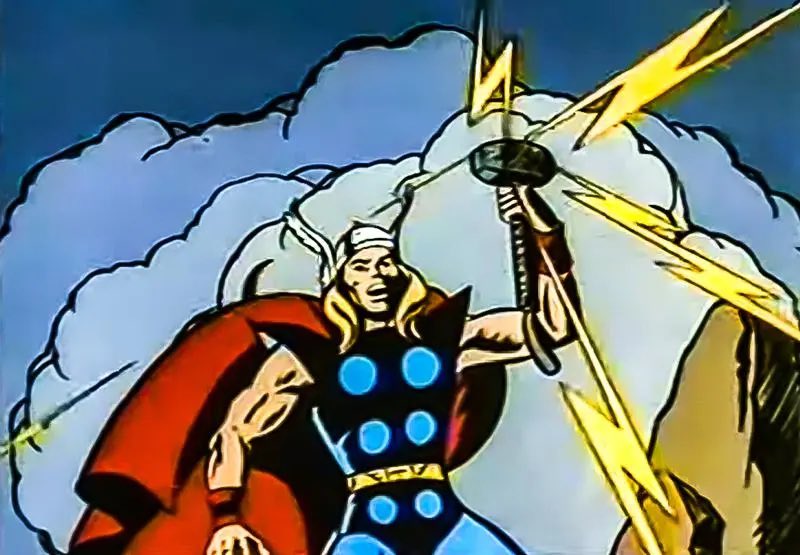 I always loved this shot of Thor cause he looks terrified that the hammer is releasing lightning lol https://t.co/TdQh0TL7qF