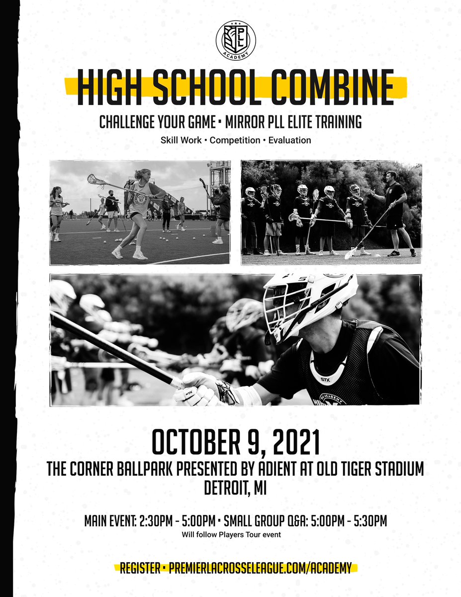 Who’s coming to this weekend’s High School Combine in Detroit? 

Register here: pllacademy.leagueapps.com/events/2266348…
