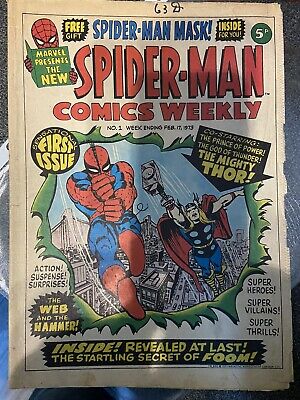 Spider Man Comics Weekly including Thor , No 1 , Feb 1973 https://t.co/Oc1P5VBjka eBay https://t.co/6JCYfK2riV