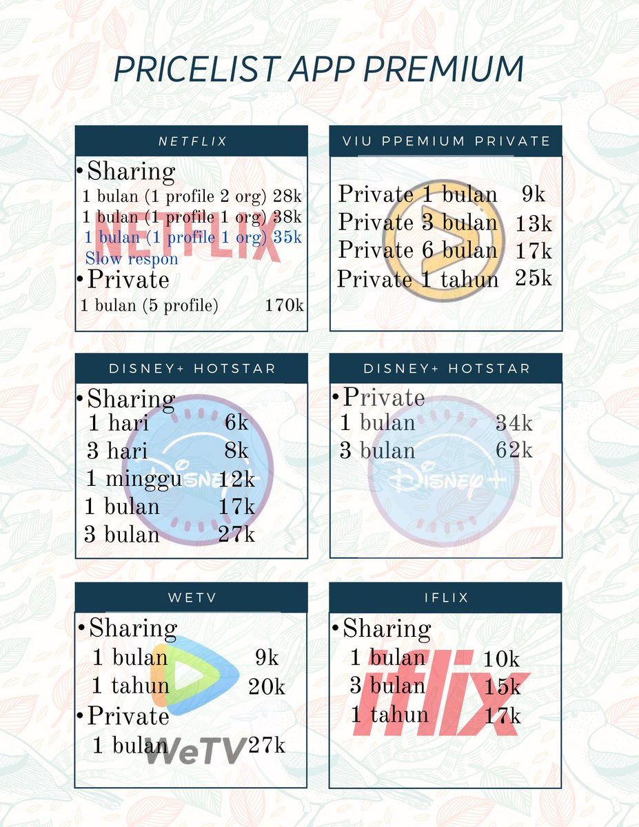 Nandsssy's tweet photo. Yuhuuuu sekarang aku jual app premium yg mau bisa ketok dm aku yah, bantu rt juga dongg siapa tau mutualnya ada yg lagi perlu, thank u bestie✨✨ https://t.co/yi1uBS7b9b
